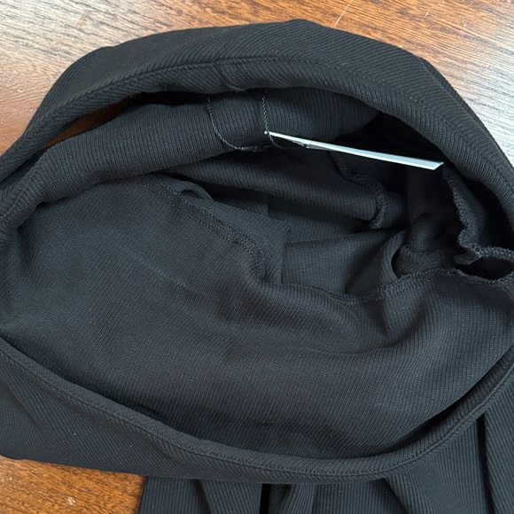 Soldout.nyc Black One-Shoulder Cotton Dress small - Picture 10 of 15